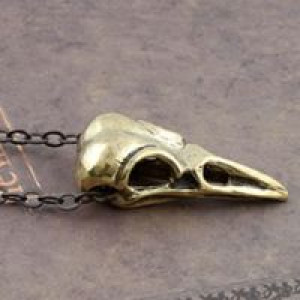  vintage bronze pendant necklace fashion skull necklace in jewelry newest statement chain necklace fo International WS0117 -  