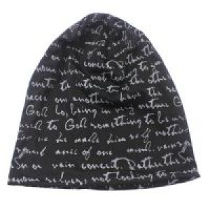  Fashion Brand Autumn And Winter Hats For Women Letters Design Ladies thin hat Skullies And Beanies M International HT001-bk -  