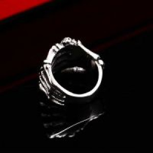  steel soldier new style wholesale skull hand ring Stainless Steel High Quality Skull Punk Man's International BR8-328 -  