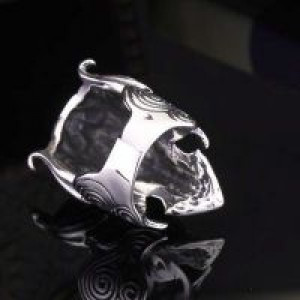  steel soldier stainless steel TV series Garo Skull Ring popular for Japan Hot sale Biker Man Jewelry International BR8-166 -  
