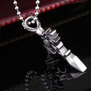  Steel soldier top quality man Knights of the Sword pendant stainless steel fashion personality jewel International BP8-076 -  