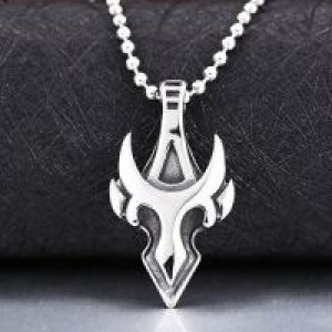  Steel solider men stainless steel pendant japan popular movie style GARO pendant necklace biker jewe International BR-P026 -  