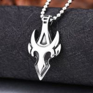  Steel solider men stainless steel pendant japan popular movie style GARO pendant necklace biker jewe International BR-P026 -  