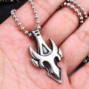 Steel solider men stainless steel pendant japan popular movie style GARO pendant necklace biker jewe International BR-P026 -  