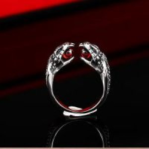  Steel soldier unqiue jewelry fashion snake ring for women and men stainless steel high quality openi International BR8-326 -  