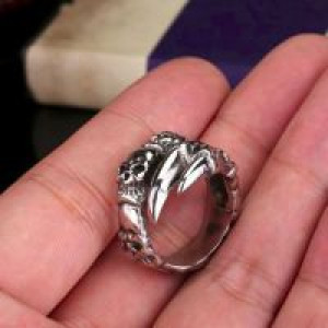  Steel soldier New Open Skull Hand Ring Stainless Steel Man's Fashion Jewelry Biker Punk Jewelry International BR8-146 -  