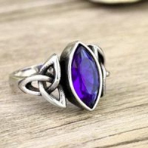  steel soldier film style men thor ring with blue stone fashion high quality 316l stainless steel jew International BR8-268_BL -  