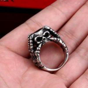 Steel soldier 2016 new style men high polish ring stainless steel fashion ring good detail men unqiu International BR8-278 -  
