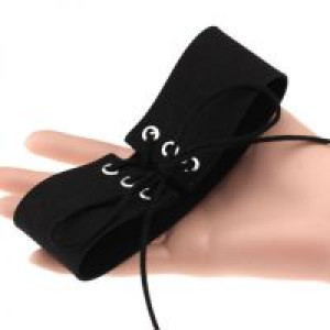  Lace up Choker Black Velvet Choker Necklace Women Gothic Chokers Neck Boho Jewelry Harajuku Big Chun International SHBOCH -  