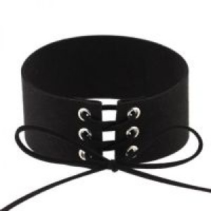  Lace up Choker Black Velvet Choker Necklace Women Gothic Chokers Neck Boho Jewelry Harajuku Big Chun International SHBOCH -  