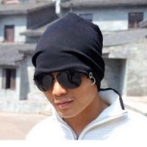  Women Beanies Brand New Cotton Hip Hop Warm Cap Men Knitted Knit Autumn Winter Fashion Hats International AHT004_bk -  