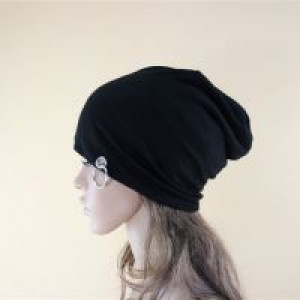  Women Beanies Brand New Cotton Hip Hop Warm Cap Men Knitted Knit Autumn Winter Fashion Hats International AHT004_bk -  