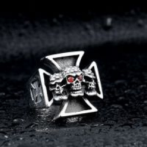  Iron Cross Ring International SS8-214R -  