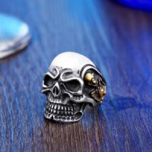     Tripple Skull Ring International SS8-068R -  