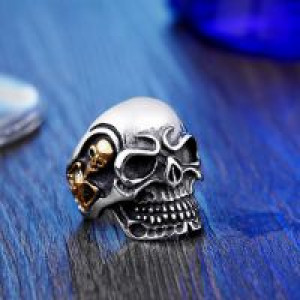     Tripple Skull Ring International SS8-068R -  