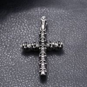  -    Punk Cross Skull Assemble Necklace International BP8-156 -  
