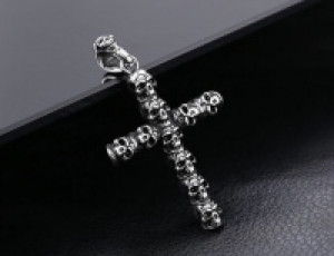  Punk cross skull International SS8-156P -  