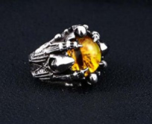     Claw Fake Eye Ring International SS8-203R-Y -  