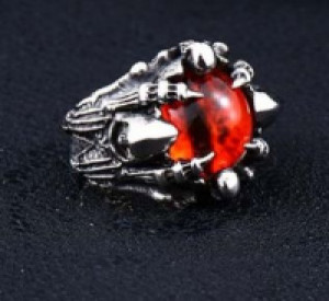     Claw Fake Eye Ring International SS8-203R-R -  