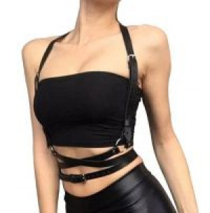  Harness Straps Punk Goth Body International HSPGB-LB-007 -  