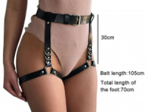  Waist Strap Fashion Faux Leather Waistband International WSFFLW-BLCK -  