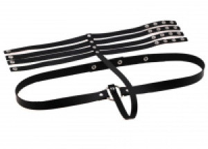   Multilayers Wide Choker Harness International MWCH-BLCK -  