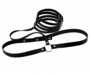   Multilayers Wide Choker Harness International MWCH-BLCK -  