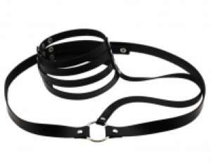   Multilayers Wide Choker Harness International MWCH-BLCK -  