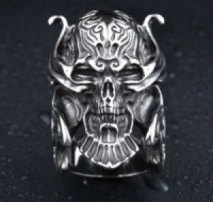     Garo Skull Ring International SS8-166R-V -  