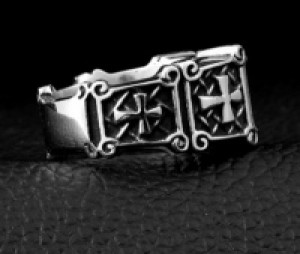     Double cross Ring International SS8-061R-R -  