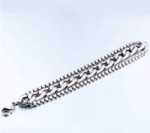  Punk wide men bracelet International PWMB-076 -  