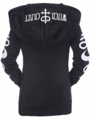  Gothic Punk Moon Letter Print Sweatshirt International GPMOONLS -  