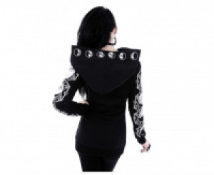  Gothic Punk Women Print Long Sleeve Hoodie International GPWPRINTLSH -  