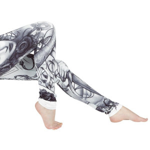  BELLA ROSE LEGGINGS LADIES GREY - 