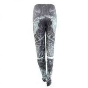  DEATH GOD LEGGINGS LADIES BLACK Alchemy A-DGOD-B -  