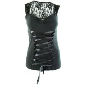  JENNA TOP LADIES BLACK -  1