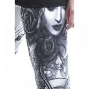  BELLA ROSE LEGGINGS LADIES GREY Alchemy A-BROSE-GY -  