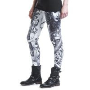  BELLA ROSE LEGGINGS LADIES GREY Alchemy A-BROSE-GY -  