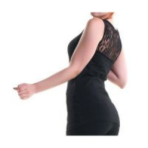  DAYSY TOP LADIES BLACK -  2