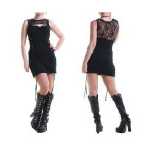  ELLA DRESS LADIES BLACK -  3