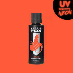 Оранжевая краска для волос Arctic Fox PORANGE (светится в ультрафиолете)  118 ML - Изображение