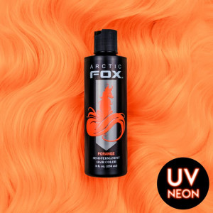 Оранжевая краска для волос Arctic Fox PORANGE 236 ML (светится в ультрафиолете) - Изображение