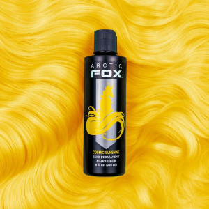 Желтая краска для волос Arctic Fox COSMIC SUNSHINE 236 ML - Изображение