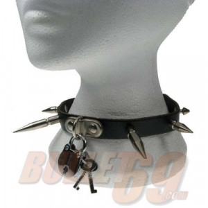  1 row spike with padlock - 