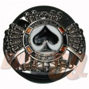  GERMAN CROSS, ACE AND SKULLS Bullet 69 BK022 -  