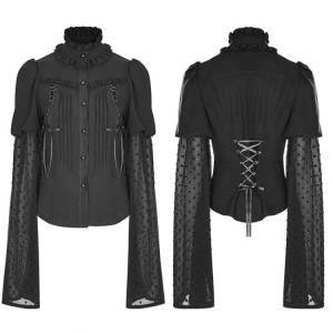  Lolita Trumpet Sleeve Shirt - 