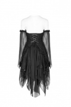  Lolita Black Elf Dress Pyon Pyon WLQ-089LQF/BK -  