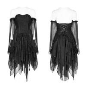  Lolita Black Elf Dress Pyon Pyon WLQ-089LQF/BK -  