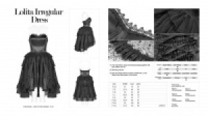  Lolita Irregular Dress Pyon Pyon WLQ-092LQF/BK -  