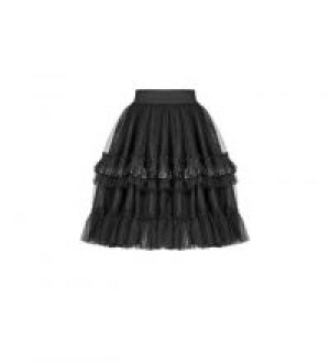  Lolita Short Half Skirt Pyon Pyon WLQ-093BQF/BK -  